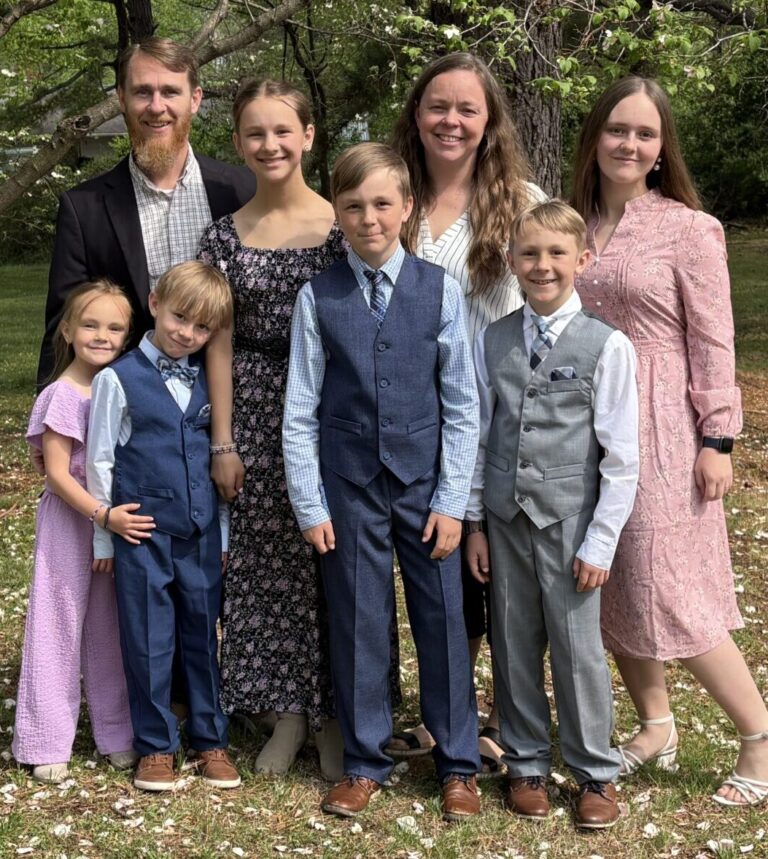 Keith and Becky Phillips and family.